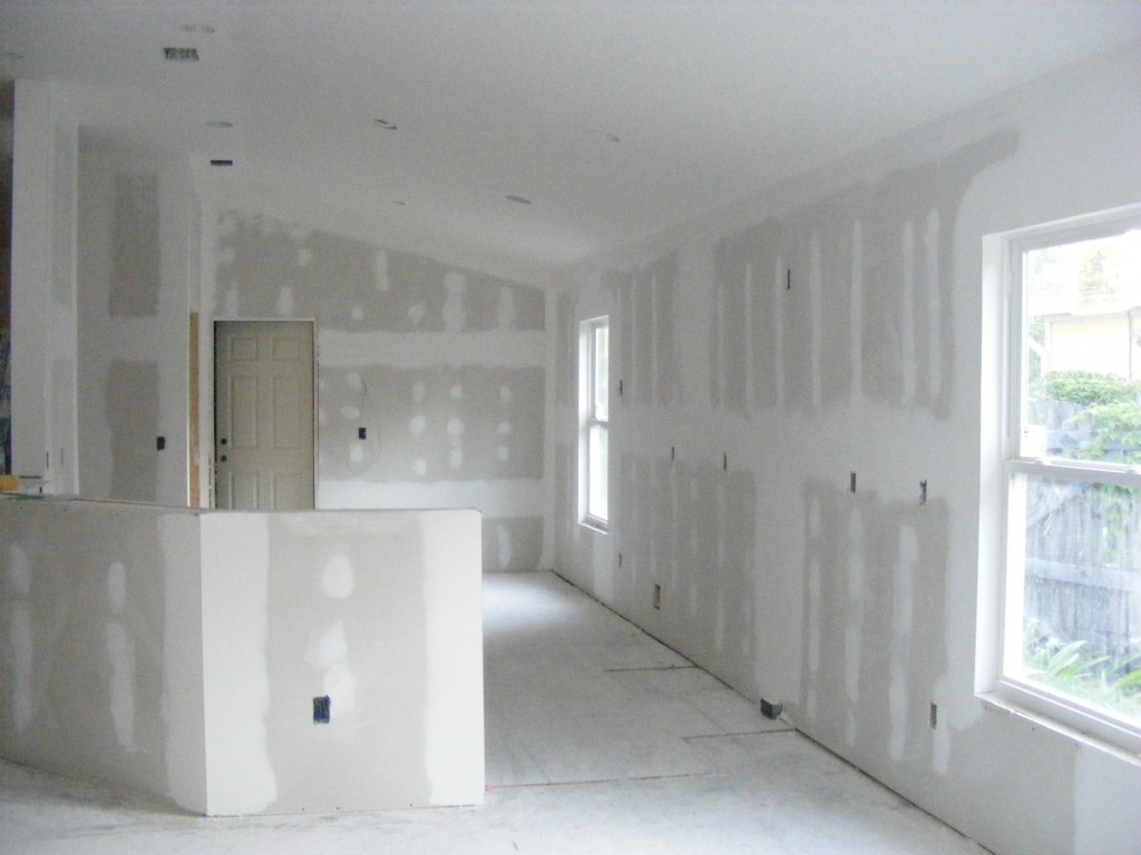 Before Stage Drywall Job